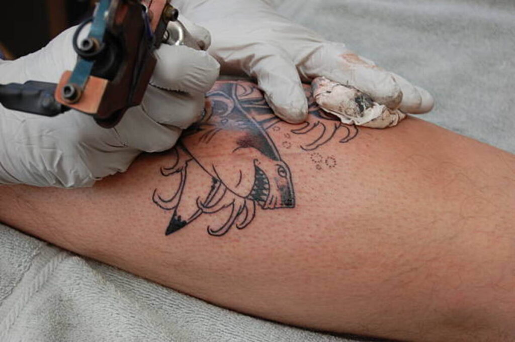 Simple Fish Tattoo