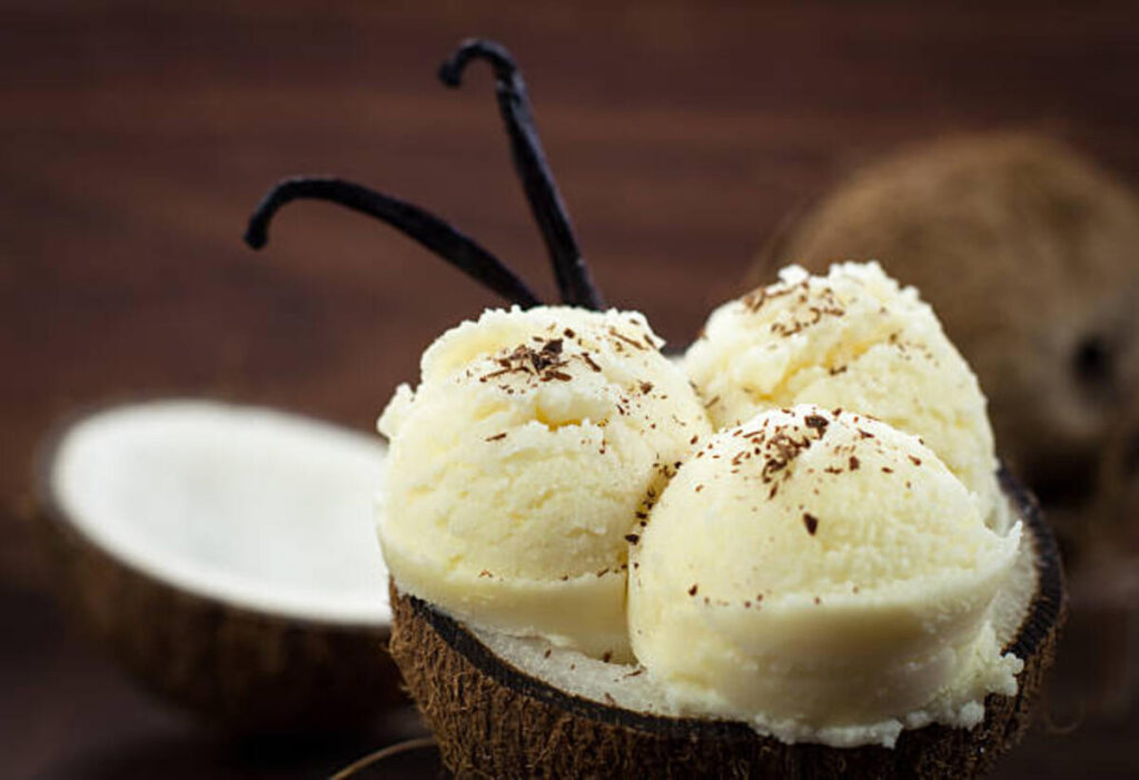 vanilla bean ice cream
